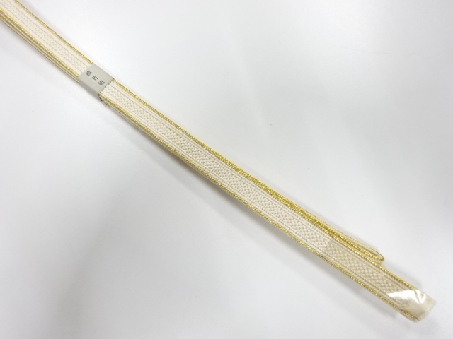 未使用品　正絹　帯留め用　手組三分紐